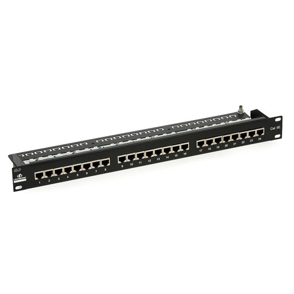 Patchpanel UTP CAT5e 24 portov