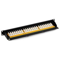 Patchpanel UTP CAT6 24 portov