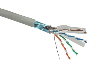 Inštalačný kábel Solarix CAT6 FTP PVC drôt 500m/rolka