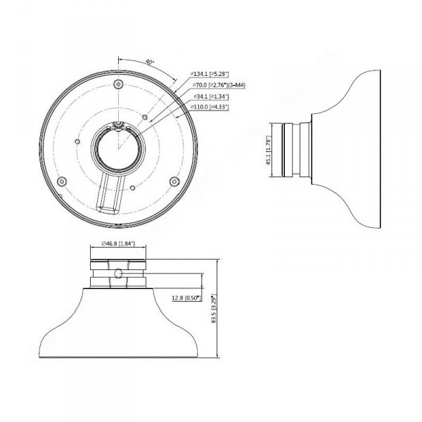 Dahua PFA107 držiak kamery