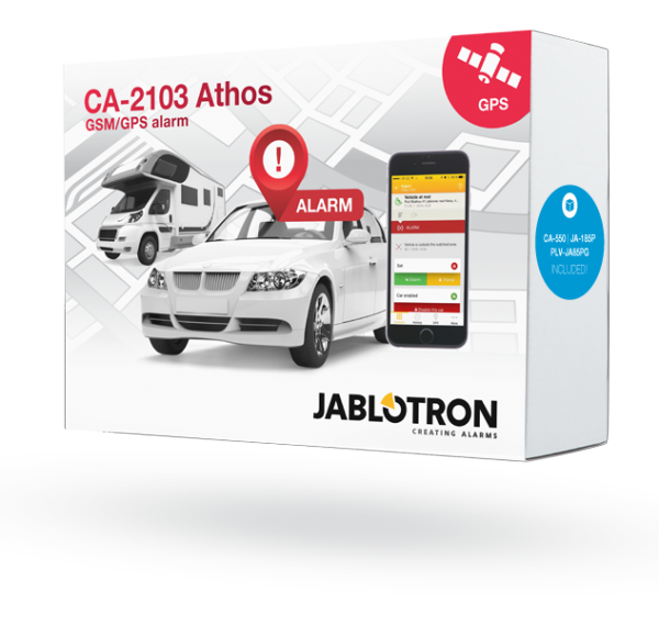 CA-2103SET P Súprava autoalarmu CA-2103, CA-550, JA-185P a PLV-JA85PG