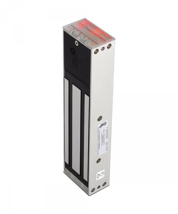 Elektromagn zámok 500kg, 12/24V, monitor uzavretia dverí s LED signal.