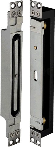 Magnet 800 kg na strih, 12/24V DC+monitoring, pracovná medzera až 25mm