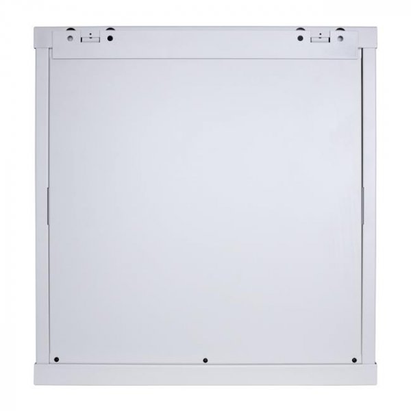 Racková skriňa 19'' 15U (600x600mm - závesná - šedá - presklené dvere)