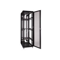 Racková skriňa 19'' 47U (800x1000mm - stojaca - čierna - perforované oceľové dvere)