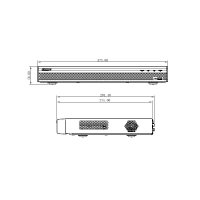 Dahua NVR5216-4KS2 V2.0 ZÁZNAMOVÉ ZARIADENIE 4K