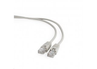 Kabel patchcord (Cat5e - UTP - šedý - 0,25m)