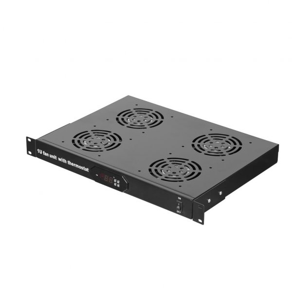 Modul so štyrmi ventilátormi pre rackové skrine 19''