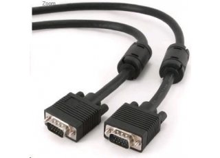 Kábel VGA prepojovací 5m, čierny