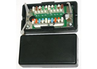 Spojovací box UTP Cat5E zárezová - patchbox