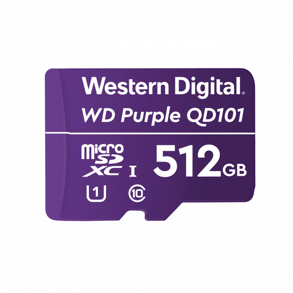 WD PURPLE microSDXC 512GB