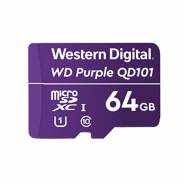 WD PURPLE microSDXC 64GB