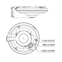 Dahua IPC-EW5541-AS 5 Mpx IP fisheye kamera