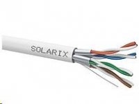 Instalačný kábel Solarix CAT6A STP LSOH Dca s1 d2 a1 500m/cievka
