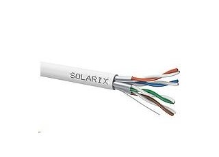 Instalačný kábel Solarix CAT6A STP LSOH Dca s1 d2 a1 500m/cievka