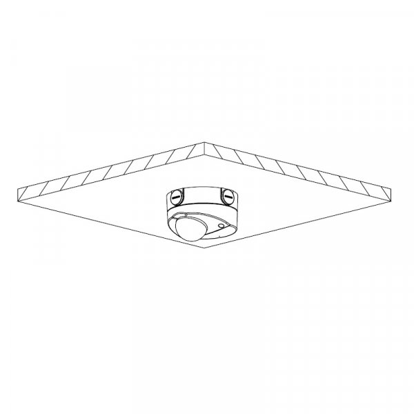 Dahua IPC-HDBW4431F-M-DAE-0280B-S2 4 Mpx dome IP kamera