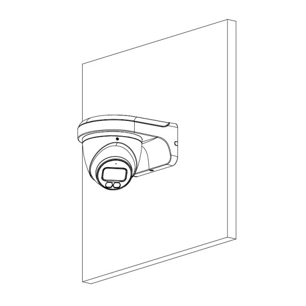 Dahua IPC-HDW2249T-S-IL-0280B 2 Mpx dome IP kamera