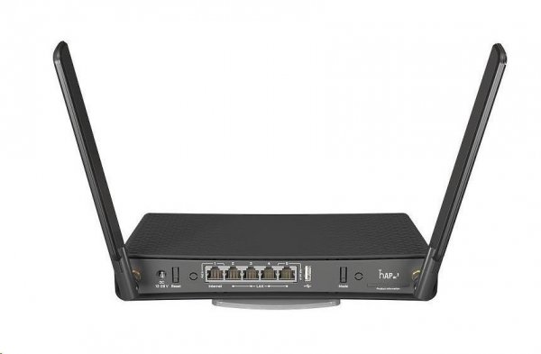 MikroTik RBD53iG-5HacD2HnD, hAP ac3, 716MHz CPU, 256MB RAM, USB, 5x LAN,Wi-Fi 2,4GHz + 5 GHz, PoE