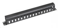 Horizontálny káblový organizér 19" RACK