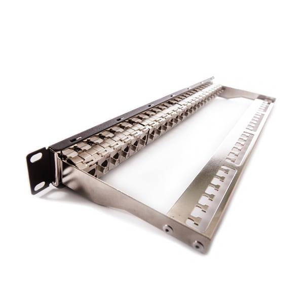 KELine Patch panel Cat6, osadený s 24xKEJ-C6-S-TL