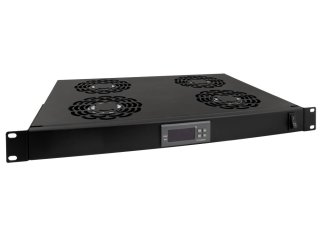 RAWP-1R - Panel 4 ventilátorov s termostatom RACKu 19"