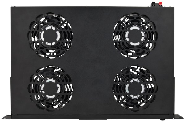 RAWP-1R - Panel 4 ventilátorov s termostatom RACKu 19"