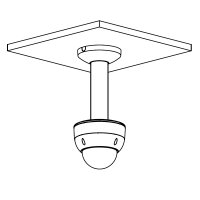 Dahua IPC-HDBW5842H-ZHE-2712F-DC12AC24V 8 Mpx dome IP kamera