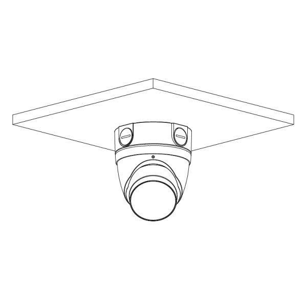 Dahua IPC-HDW3241T-ZS-27135-S2 2 Mpx dome IP kamera
