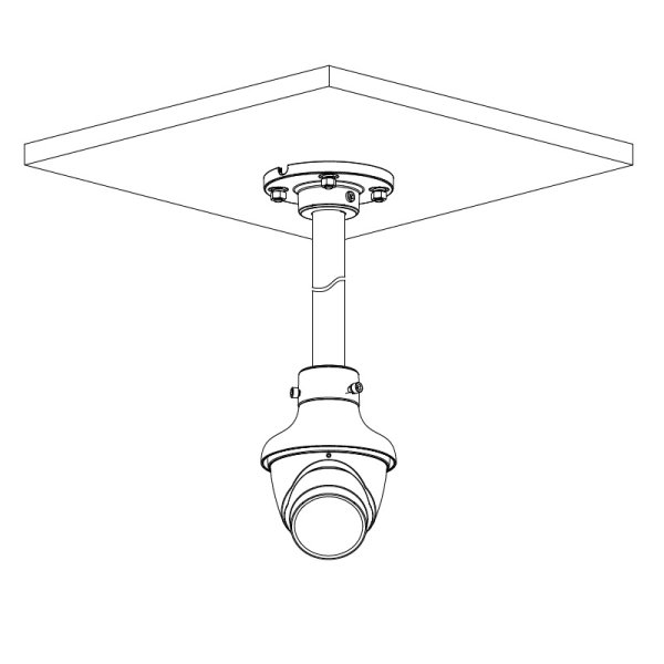 Dahua IPC-HDW3241T-ZS-27135-S2 2 Mpx dome IP kamera