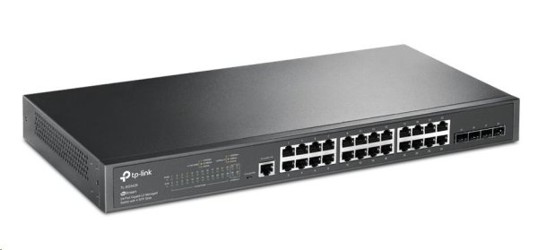 TP-Link TL-SG3428 [JetStream 24-portový gigabitový riadený prepínač L2 so 4 slotmi SFP]