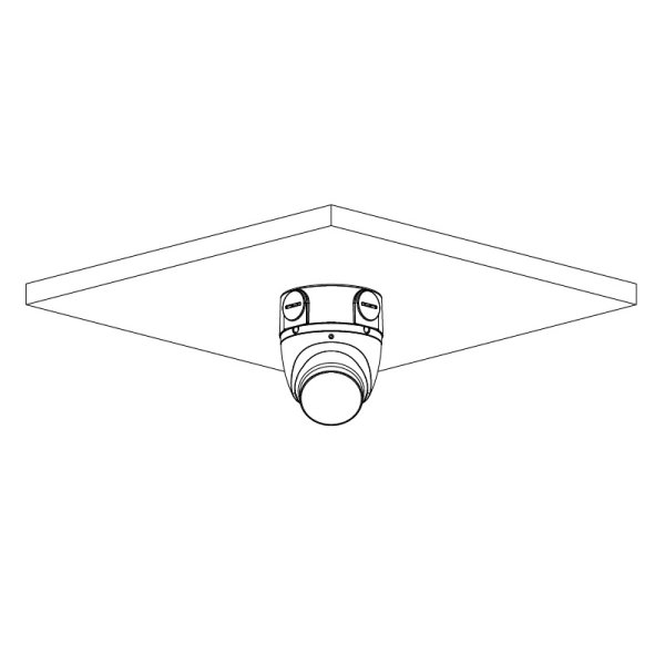 Dahua HAC-HDW1801TLM-A-0360B-S2 8 Mpx dome HDCVI kamera