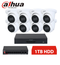 DAHUA IP 8 KAMEROVÝ SET 4MPX DOME 1TB