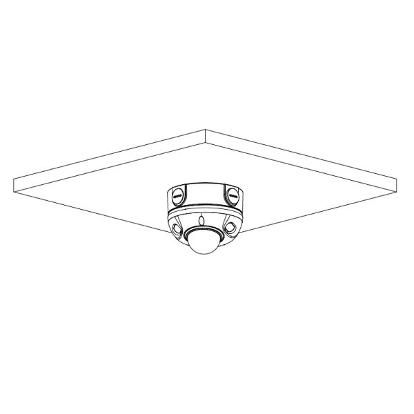 Dahua IPC-HDBW3241F-AS-0360B-S2 2 Mpx dome IP kamera