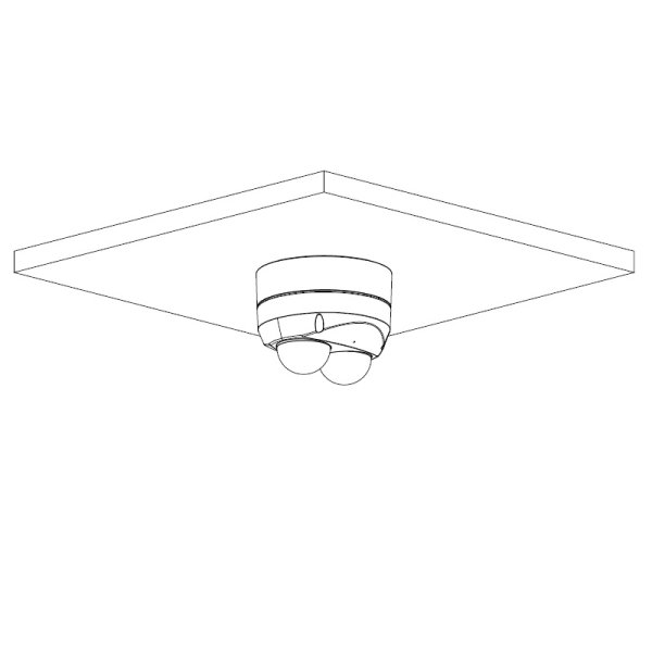 Dahua IPC-HDBW5441F-AS-E2-0280B 2x 4 Mpx IP kamera