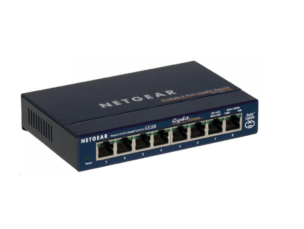 Netgear GS108 ProSafe 8-port Gigabitový switch