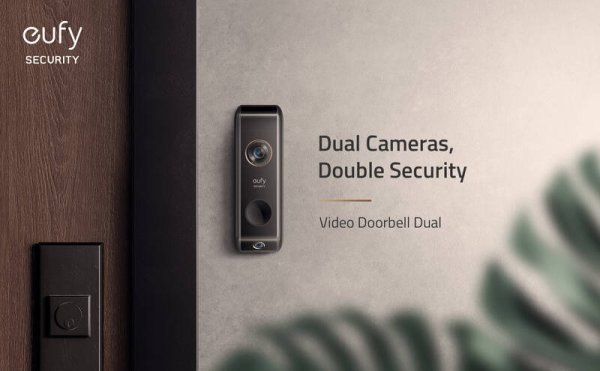 Anker Eufy Video Doorbell Dual (2K, Battery-Powered) add on Doorbell