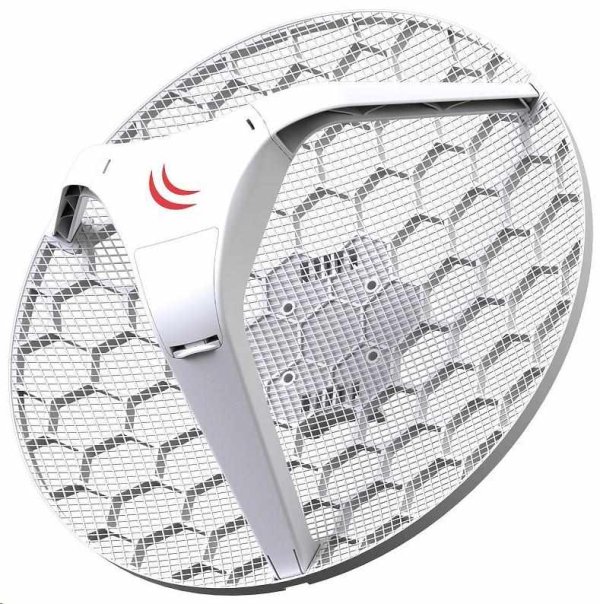 MikroTik LHG 2 (RBLHG-2nD), 650MHz CPU, 64MB RAM, 1x LAN, 2.4GHz Wi-Fi, 25dBm, anténa 2x18dBi, 802.11b/g/n, vrátane. L3