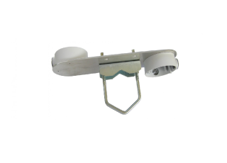 Hik120 TWIN - dvojitý držiak pre uchytenie kamier Hikvision na stenu / rúrku