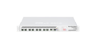 MikroTik CloudCoreRouter CCR1072-1G-8S+, 1000MHz CPU, 16GB RAM, 8x SFP+, microUSB, slot na smart kartu, 2xM.2, licencia L6