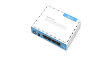 MikroTik hAP Lite (classic), 650MHz CPU, 32MB RAM, 4x LAN, integ. 2.4GHz Wi-Fi, WPS, vrátane. L4