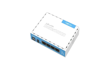 MikroTik hAP Lite (classic), 650MHz CPU, 32MB RAM, 4x LAN, integ. 2.4GHz Wi-Fi, WPS, vrátane. L4