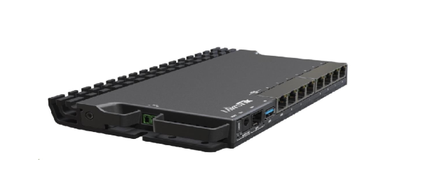 MikroTik RouterBOARD RB5009UG+S+IN, 1400MHz CPU, 1GB RAM, 7xGbE, 1x2,5GbE, 1xSFP/SFP+, 1xUSB, licencia č