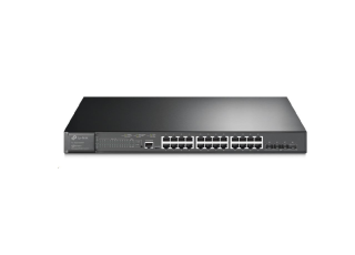 TP-Link TL-SG3428XMP [JetStream 24-Port Gigabit and 4-Port 10GE SFP+ L2+ Managed Switch with 24-Port PoE+]