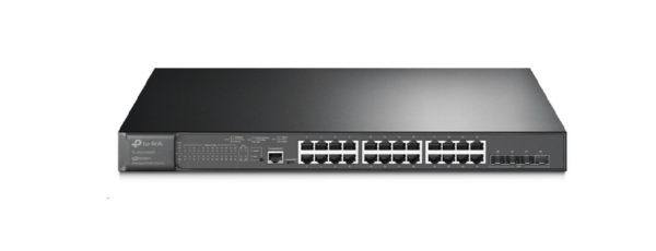 TP-Link TL-SG3428XMP [JetStream 24-Port Gigabit and 4-Port 10GE SFP+ L2+ Managed Switch with 24-Port PoE+]