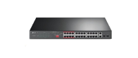 TP-Link TL-SL1226P [24-portový 10/100Mb/s + 2-portový gigabitový Nemenežovateľný PoE Switch]