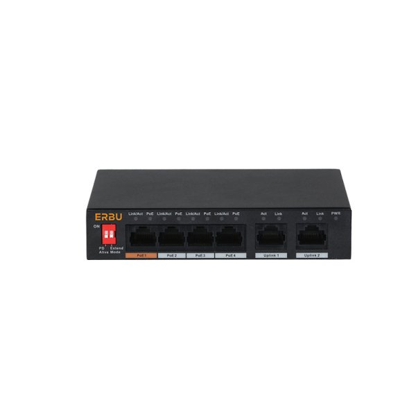 ERBU E-ES-0600-60-60 6portový PoE switch