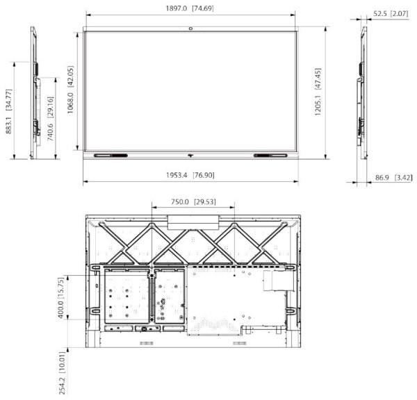 Dahua LCH86-MC410-B 86"