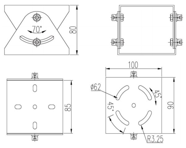 Dahua ZAZ100W