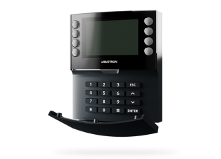 Bezdrôtová 4-segmentová klávesnica s displejom a NFC čitačkou - antracitová - JA-155E-NFC-AN