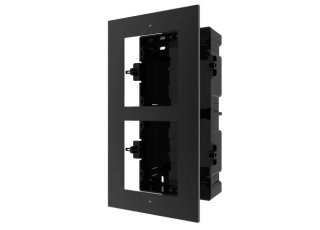 DS-KD-ACF2(O-STD)/Black/EU BV - zápustný rámček 2 moduly (čierny)